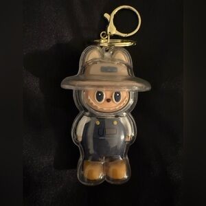 Labubu Farmer Keychain